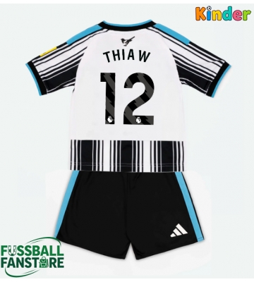 Newcastle United Malick Thiaw #12 Replik Heimtrikot Kinder 2026-27 Kurzarm (+ Kurze Hosen)